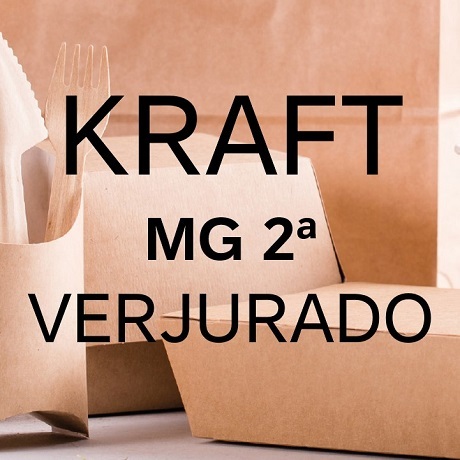 Kraft Vergê Reciclado 60g 72x102 PA 250FL Kraft Vergê