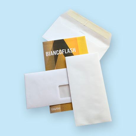 Envelopes Biancoflash Premium 120g-11x22cm-500UN-BlaB