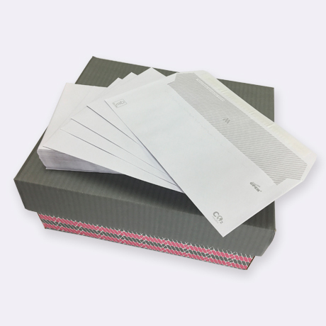 Envelopes Artes Gráficas 90g-11x22cm-TS/JD-500UN-Branco