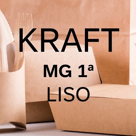 Kraft Liso 80g 70x100 PA 250FL Marrom