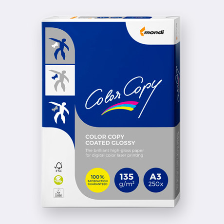 Color Copy Coated Glossy 170g 42x29,7 CA 1250FL Branco