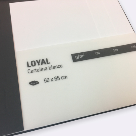 Loyal 210g 50x65 PA 125FL Branco