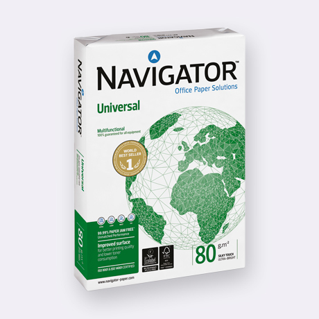 Navigator Universal 80g 29,7x42 CA 2500FL Branco