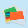 Envelopes Visualmail 80g 16,5x16,5 Azul Turquesa